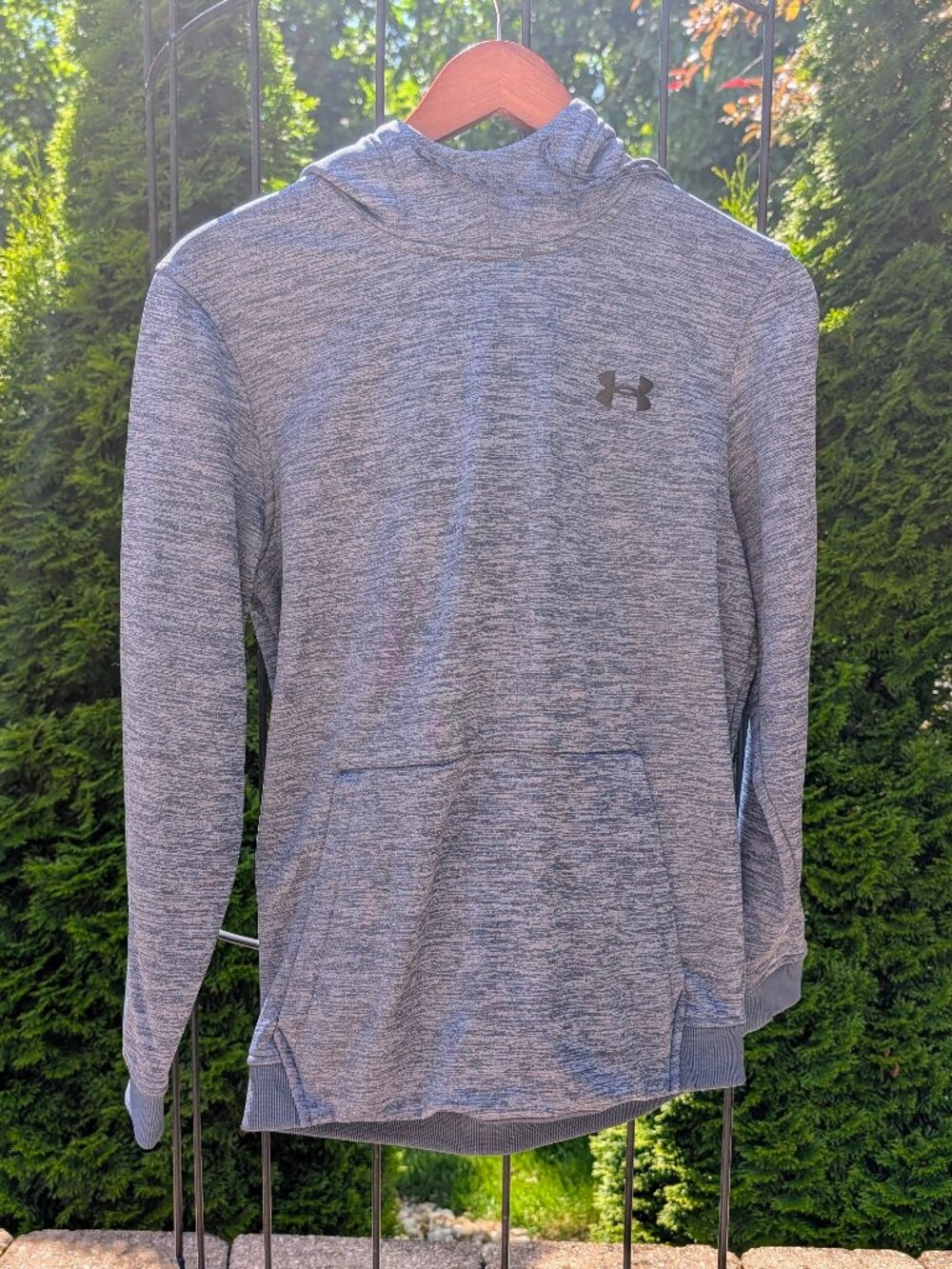 Under Armour Kids Fleece Twist Hoodie - Blue - Size S